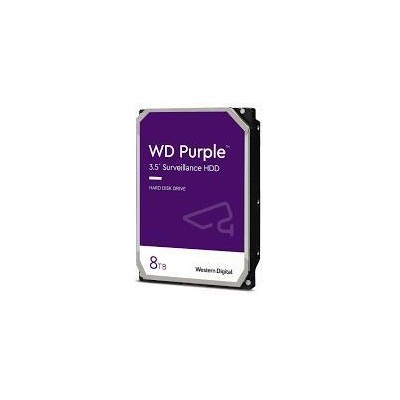 Запам’ятовувальний пристрій на жорстких дисках (HDD) SATA 8TB 6GB/S 256MB PURPLE WD8002PURP WDC Запам’ятовувальний пристрій на жорстких дисках (HDD) SATA 8TB 6GB/S 256MB PURPLE WD8002PURP WDC
