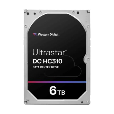 Запам’ятовувальний пристрій на жорстких дисках HDD SATA 6TB 7200RPM 6GB/S 256MB DC HC310 0B36039 WD Запам’ятовувальний пристрій на жорстких дисках HDD SATA 6TB 7200RPM 6GB/S 256MB DC HC310 0B36039 WD