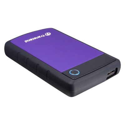Зовнішній жорсткий диск TRANSCEND 2TB TS2TSJ25H3P Storejet 2.5" H3 Фіолетовий Зовнішній жорсткий диск TRANSCEND 2TB TS2TSJ25H3P Storejet 2.5" H3 Фіолетовий