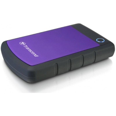 Зовнішній жорсткий диск TRANSCEND 4TB TS4TSJ25H3P USB 3.0 Storejet 2.5" H3 Фіолетовий Зовнішній жорсткий диск TRANSCEND 4TB TS4TSJ25H3P USB 3.0 Storejet 2.5" H3 Фіолетовий