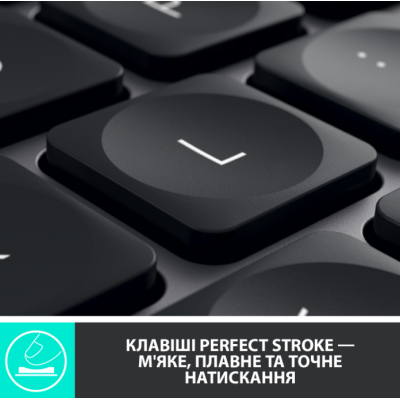 Клавіатура LOGITECH MX Master Keys for Business-GRAPHITE-US Клавіатура LOGITECH MX Master Keys for Business-GRAPHITE-US