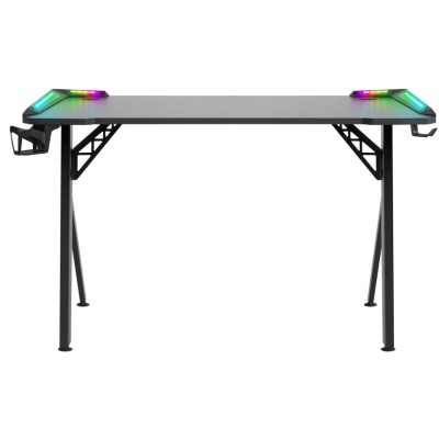 Комп.Аксесуари DEFENDER Стіл ігровий Extreme RGB 110x60x75мм, чорний Комп.Аксесуари DEFENDER Стіл ігровий Extreme RGB 110x60x75мм, чорний