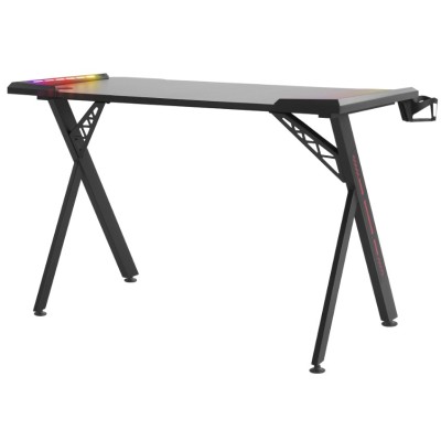 Комп.Аксесуари DEFENDER Стіл ігровий Extreme RGB 110x60x75мм, чорний Комп.Аксесуари DEFENDER Стіл ігровий Extreme RGB 110x60x75мм, чорний
