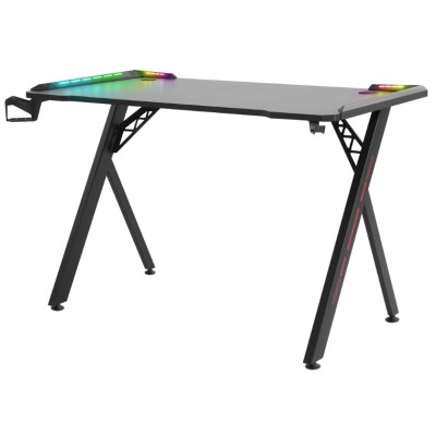 Комп.Аксесуари DEFENDER Стіл ігровий Extreme RGB 110x60x75мм, чорний Комп.Аксесуари DEFENDER Стіл ігровий Extreme RGB 110x60x75мм, чорний