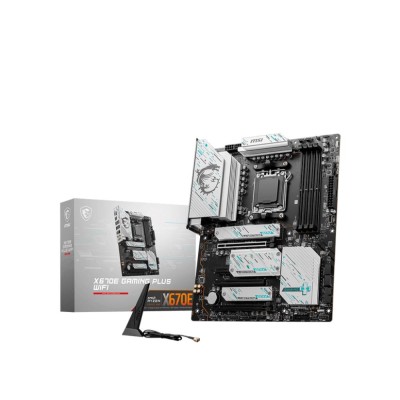 Материнська плата AMD X670 SAM5 ATX X670E GAMING PLUS WIFI MSI