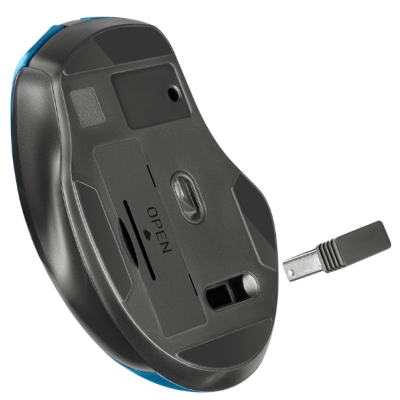 Миша DEFENDER (52054) Prime MB-053, 6D, 800-1600dpi, TURQUOISE, wireless, silent Миша DEFENDER (52054) Prime MB-053, 6D, 800-1600dpi, TURQUOISE, wireless, silent