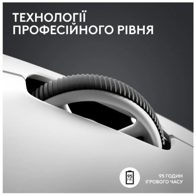 Миша LOGITECH G Pro X Superlight 2 Lightspeed White Миша LOGITECH G Pro X Superlight 2 Lightspeed White