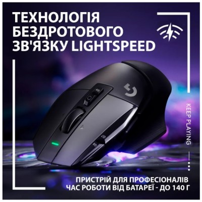 Миша LOGITECH G502 X LIGHTSPEED, Black (910-006180) Миша LOGITECH G502 X LIGHTSPEED, Black (910-006180)