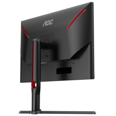 Монiтор TFT AOC 27" U27G3X/BK IPS 4K 160Hz 2*HDMI DP Pivot G-Sync Black/Red