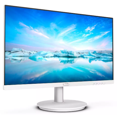 Монiтор TFT PHILIPS 23.8" 241V8AW/00 16:9 IPS FHD 75Hz 4ms VGA HDMI MM White
