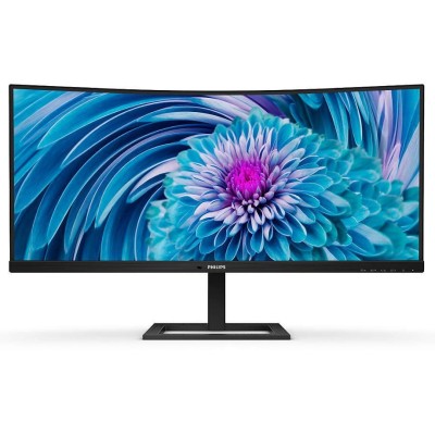 Монiтор TFT PHILIPS 34" 346E2CUAE/00 21:9 VA WQHD Curved 1ms DP USB-C Монiтор TFT PHILIPS 34" 346E2CUAE/00 21:9 VA WQHD Curved 1ms DP USB-C