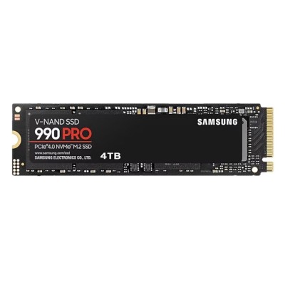 Твердотільний запам’ятовувальний пристрій накопичувач (SSD) G4 M.2 NVME 4TB 990 PRO MZ-V9P4T0BW SAMSUNG Твердотільний запам’ятовувальний пристрій накопичувач (SSD) G4 M.2 NVME 4TB 990 PRO MZ-V9P4T0BW SAMSUNG