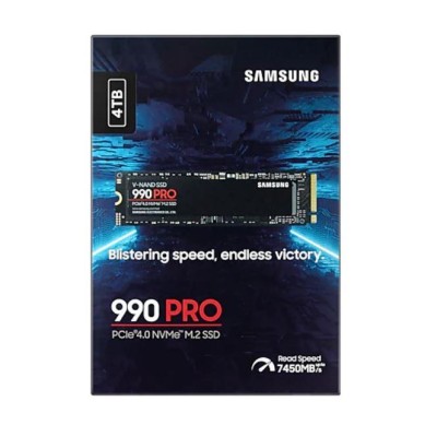 Твердотільний запам’ятовувальний пристрій накопичувач (SSD) G4 M.2 NVME 4TB 990 PRO MZ-V9P4T0BW SAMSUNG Твердотільний запам’ятовувальний пристрій накопичувач (SSD) G4 M.2 NVME 4TB 990 PRO MZ-V9P4T0BW SAMSUNG