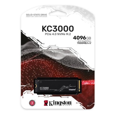 Твердотільний запам’ятовувальний пристрій накопичувач (SSD) M.2 2280 4TB SKC3000D/4096G KINGSTON Твердотільний запам’ятовувальний пристрій накопичувач (SSD) M.2 2280 4TB SKC3000D/4096G KINGSTON