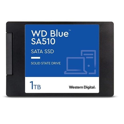 Твердотільний запам’ятовувальний пристрій накопичувач (SSD) SATA 2.5" 1TB 6GB/S BLUE SA510 WDS100T3B0A WDC Твердотільний запам’ятовувальний пристрій накопичувач (SSD) SATA 2.5" 1TB 6GB/S BLUE SA510 WDS100T3B0A WDC