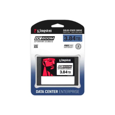 Твердотільний запам’ятовувальний пристрій накопичувач (SSD) SATA2.5" 3.84GB 6GB/S SEDC600M/3840G KINGSTON Твердотільний запам’ятовувальний пристрій накопичувач (SSD) SATA2.5" 3.84GB 6GB/S SEDC600M/3840G KINGSTON