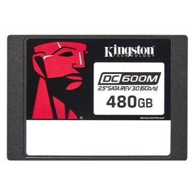 Твердотільний запам’ятовувальний пристрій накопичувач (SSD) SATA2.5" 480GB 6GB/S SEDC600M/480G KINGSTON Твердотільний запам’ятовувальний пристрій накопичувач (SSD) SATA2.5" 480GB 6GB/S SEDC600M/480G KINGSTON