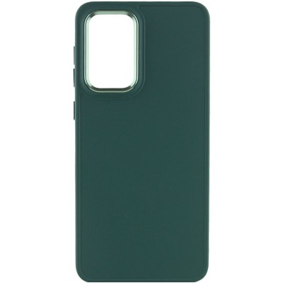 TPU чохол Bonbon Metal Style для Samsung Galaxy A55 Зелений / Army green TPU чохол Bonbon Metal Style для Samsung Galaxy A55 Зелений / Army green