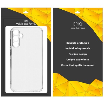 TPU чохол Epic Transparent 1,5mm Full Camera для Samsung Galaxy M15 5G Безбарвний (прозорий) TPU чохол Epic Transparent 1,5mm Full Camera для Samsung Galaxy M15 5G Безбарвний (прозорий)