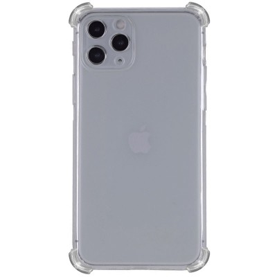 TPU чохол GETMAN Ease logo посилені кути Full Camera для Apple iPhone 13 Pro (6.1") Сірий (прозорий) TPU чохол GETMAN Ease logo посилені кути Full Camera для Apple iPhone 13 Pro (6.1") Сірий (прозорий)