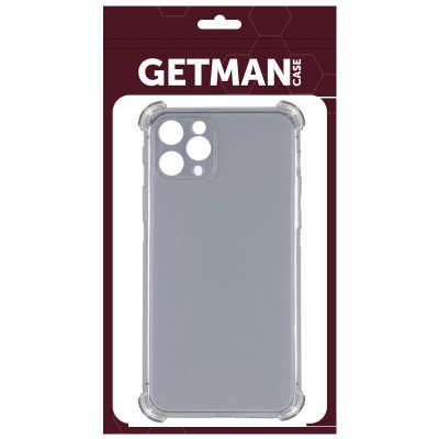 TPU чохол GETMAN Ease logo посилені кути Full Camera для Apple iPhone 13 Pro (6.1") Сірий (прозорий) TPU чохол GETMAN Ease logo посилені кути Full Camera для Apple iPhone 13 Pro (6.1") Сірий (прозорий)