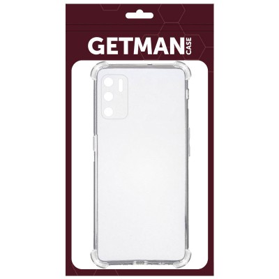 TPU чохол GETMAN Ease logo посилені кути Full Camera для Oppo A16s / A16 / A54s Безбарвний (прозорий) TPU чохол GETMAN Ease logo посилені кути Full Camera для Oppo A16s / A16 / A54s Безбарвний (прозорий)