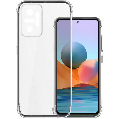 TPU чохол GETMAN Ease logo посилені кути Full Camera для Xiaomi Redmi Note 10 Pro / 10 Pro Max Безбарвний (прозорий) TPU чохол GETMAN Ease logo посилені кути Full Camera для Xiaomi Redmi Note 10 Pro / 10 Pro Max Безбарвний (прозорий)