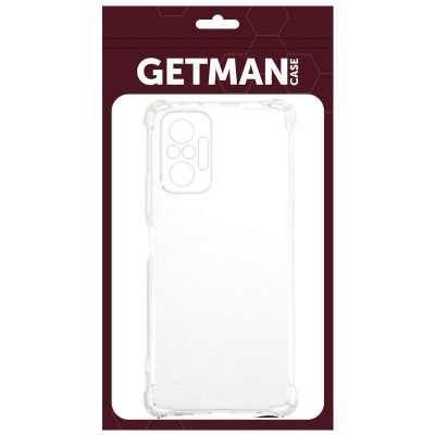 TPU чохол GETMAN Ease logo посилені кути Full Camera для Xiaomi Redmi Note 10 Pro / 10 Pro Max Безбарвний (прозорий) TPU чохол GETMAN Ease logo посилені кути Full Camera для Xiaomi Redmi Note 10 Pro / 10 Pro Max Безбарвний (прозорий)