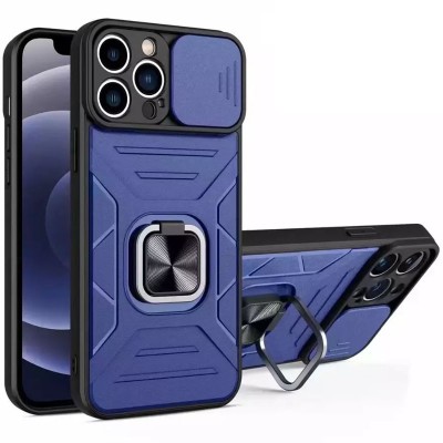 Ударопрочный чехол Camshield Flash Ring для Samsung Galaxy A73 5G Синий Ударопрочный чехол Camshield Flash Ring для Samsung Galaxy A73 5G Синий
