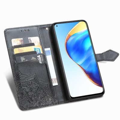 Кожаный чехол (книжка) Art Case с визитницей для Xiaomi Mi 10T / Mi 10T Pro Черный Кожаный чехол (книжка) Art Case с визитницей для Xiaomi Mi 10T / Mi 10T Pro Черный