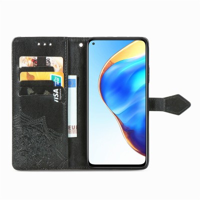 Кожаный чехол (книжка) Art Case с визитницей для Xiaomi Mi 10T / Mi 10T Pro Черный Кожаный чехол (книжка) Art Case с визитницей для Xiaomi Mi 10T / Mi 10T Pro Черный