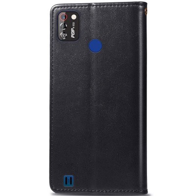 Кожаный чехол книжка GETMAN Gallant (PU) для TECNO POP 4 Pro Черный Кожаный чехол книжка GETMAN Gallant (PU) для TECNO POP 4 Pro Черный