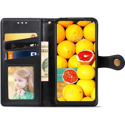Кожаный чехол книжка GETMAN Gallant (PU) для TECNO POP 4 Pro Черный Кожаный чехол книжка GETMAN Gallant (PU) для TECNO POP 4 Pro Черный