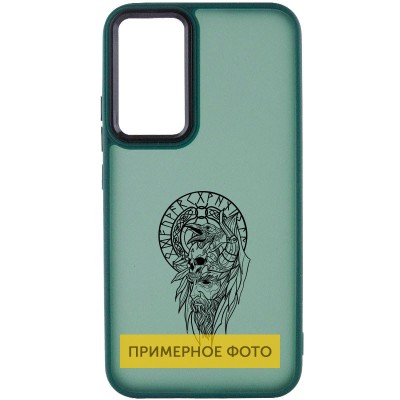 Накладка Oprint Скандинавія Black для Motorola Moto G14 Green / Воїн Накладка Oprint Скандинавія Black для Motorola Moto G14 Green / Воїн