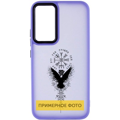 Накладка Oprint Скандинавія Black для Realme C55 Purple / Крила Накладка Oprint Скандинавія Black для Realme C55 Purple / Крила