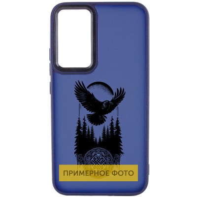 Накладка Oprint Скандинавія Black для Samsung Galaxy A04e Navy Blue / Ворон Накладка Oprint Скандинавія Black для Samsung Galaxy A04e Navy Blue / Ворон