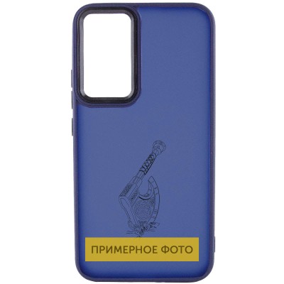Накладка Oprint Скандинавія Black для Samsung Galaxy A05 Navy Blue / Сокира Накладка Oprint Скандинавія Black для Samsung Galaxy A05 Navy Blue / Сокира