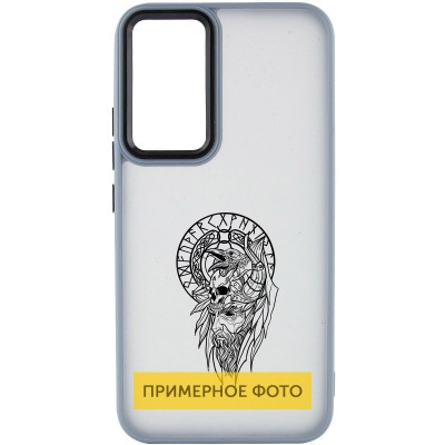 Накладка Oprint Скандинавія Black для Samsung Galaxy A05 Sierra Blue / Воїн Накладка Oprint Скандинавія Black для Samsung Galaxy A05 Sierra Blue / Воїн
