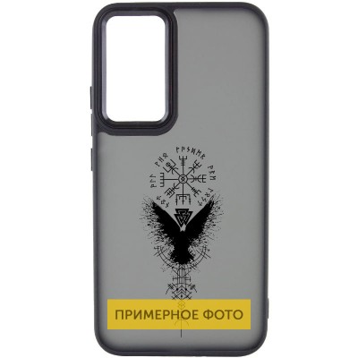 Накладка Oprint Скандинавія Black для Samsung Galaxy A05s Black / Крила Накладка Oprint Скандинавія Black для Samsung Galaxy A05s Black / Крила