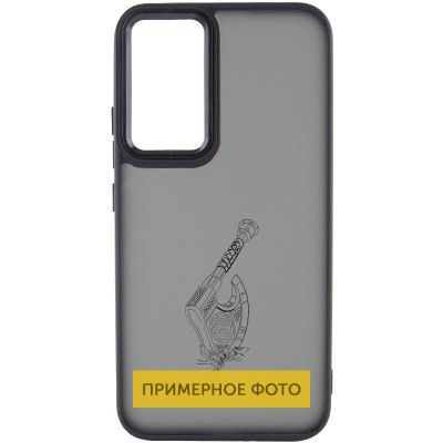 Накладка Oprint Скандинавія Black для Samsung Galaxy A05s Black / Сокира Накладка Oprint Скандинавія Black для Samsung Galaxy A05s Black / Сокира