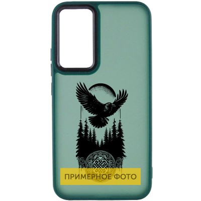 Накладка Oprint Скандинавія Black для Samsung Galaxy A25 5G Green / Ворон Накладка Oprint Скандинавія Black для Samsung Galaxy A25 5G Green / Ворон