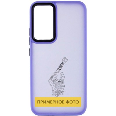Накладка Oprint Скандинавія Black для Samsung Galaxy M54 5G Purple / Сокира Накладка Oprint Скандинавія Black для Samsung Galaxy M54 5G Purple / Сокира