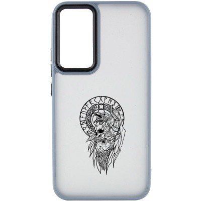 Накладка Oprint Скандинавія Black для Xiaomi Redmi Note 12 5G Sierra Blue / Воїн Накладка Oprint Скандинавія Black для Xiaomi Redmi Note 12 5G Sierra Blue / Воїн
