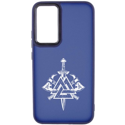 Накладка Oprint Скандинавія White для Motorola Moto G22 Navy Blue / Меч Накладка Oprint Скандинавія White для Motorola Moto G22 Navy Blue / Меч