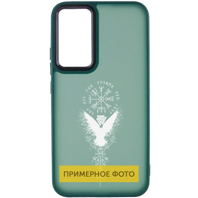 Накладка Oprint Скандинавія White для Oppo A58 4G Green / Крила Накладка Oprint Скандинавія White для Oppo A58 4G Green / Крила