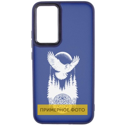 Накладка Oprint Скандинавія White для Realme C33 Navy Blue / Ворон Накладка Oprint Скандинавія White для Realme C33 Navy Blue / Ворон