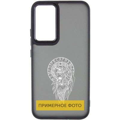Накладка Oprint Скандинавія White для Samsung Galaxy A04e Black / Воїн Накладка Oprint Скандинавія White для Samsung Galaxy A04e Black / Воїн