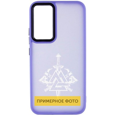 Накладка Oprint Скандинавія White для Xiaomi Poco F5 Pro Purple / Меч Накладка Oprint Скандинавія White для Xiaomi Poco F5 Pro Purple / Меч