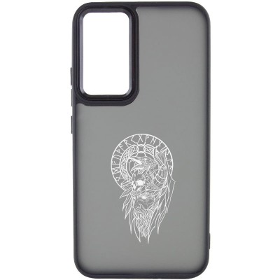 Накладка Oprint Скандинавія White для Xiaomi Redmi Note 11 Pro 4G/5G / 12 Pro 4G Black / Воїн Накладка Oprint Скандинавія White для Xiaomi Redmi Note 11 Pro 4G/5G / 12 Pro 4G Black / Воїн