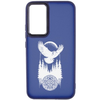 Накладка Oprint Скандинавія White для Xiaomi Redmi Note 12 5G Navy Blue / Ворон Накладка Oprint Скандинавія White для Xiaomi Redmi Note 12 5G Navy Blue / Ворон